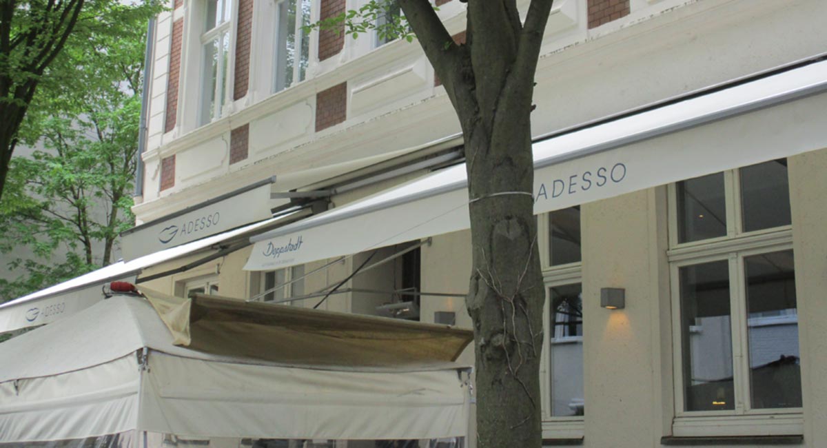 Adesso Düsseldorf mit neuer Markise