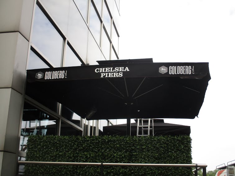 Gastronomieschirm Düsseldorf - Chelsea Piers