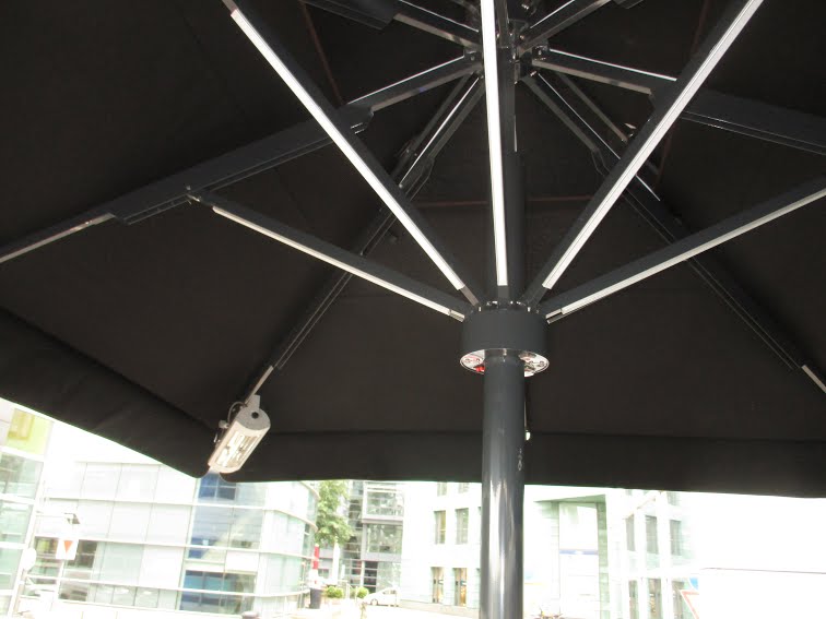 Gastronomieschirm Düsseldorf - Chelsea Piers