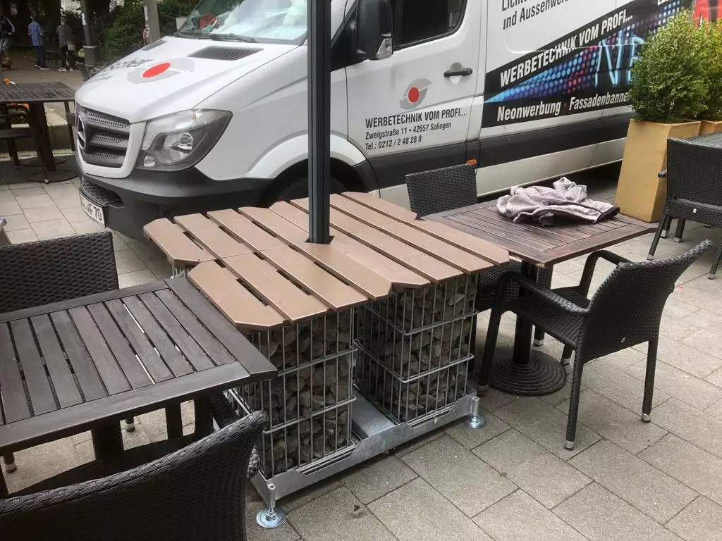 Pergolaanlage in Wuppertal Ronsdorf - Markise als Dach mit Raumcharakter