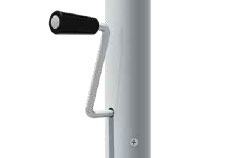 Leichtgängige Kurbel